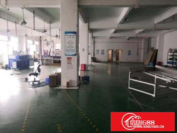 龙岗宝龙原房东楼上310平方厂房带精装修出租