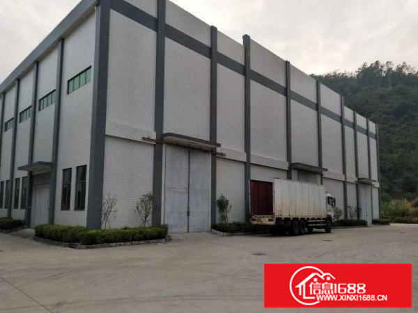 12米高钢结构厂房出租，9000平米，可以分租