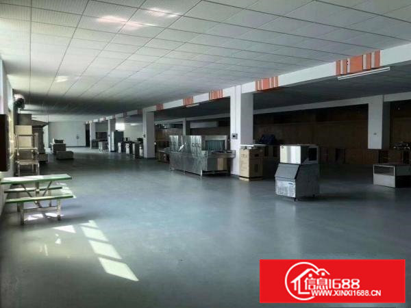 常平镇袁山贝楼上新出1500平米厂房带装修，地段好招工！