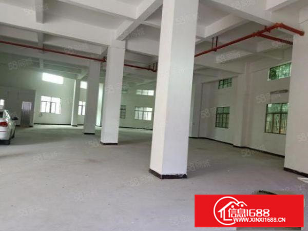 大岭山新空一楼二楼三楼每层850平方带精装修厂房出租