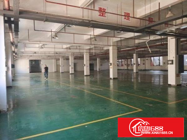 （带环评原房东空地大）樟木头2楼厂房出租580平带装修无公摊