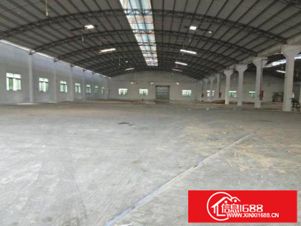 松岗江边社区工业区分租单一层厂房出租680平方