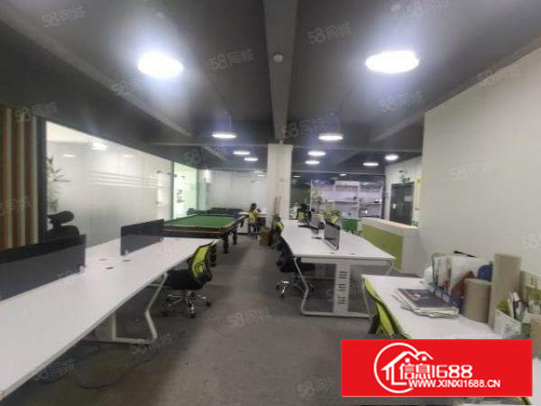 宝安西乡银田工业园楼上带装修380平厂房转租拎包入驻