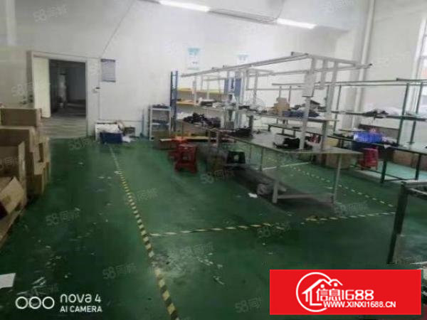 凤岗雁田月底新空出三楼1500平方精装修厂房出租