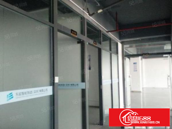 石岩汽车站新出750平方精装修厂房没有转让费一楼厂房仓库招租