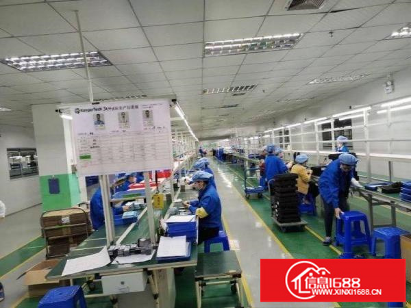 横岗华侨新村原房东楼上1200平方豪华装修厂房出租，面积实在