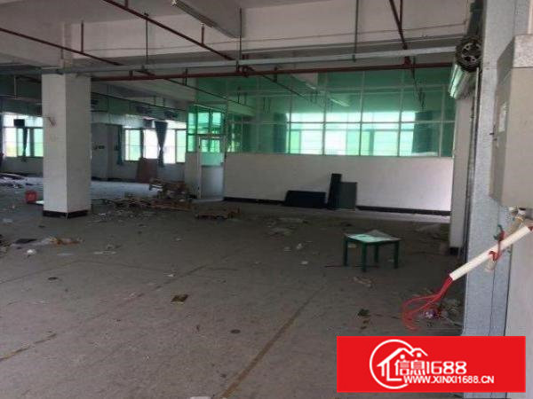 桥头分租2楼厂房1500平米水电齐全