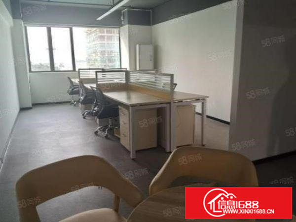 布吉丹竹头地铁口附近700平分租红本办公室招租精装修