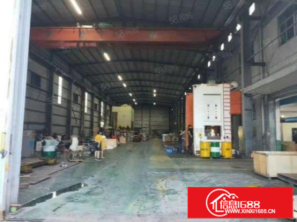 清溪镇新出单一层钢结构厂房1350平方出租，滴水12米带行车