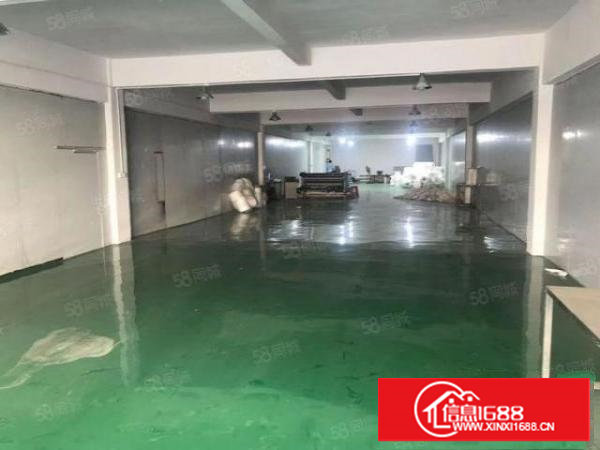 塘厦凤凰岗新出二楼950平方精装修全新地坪漆厂房无转让费出租