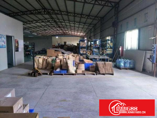 常平靠横沥独院钢构厂房1200平米出租，空地大