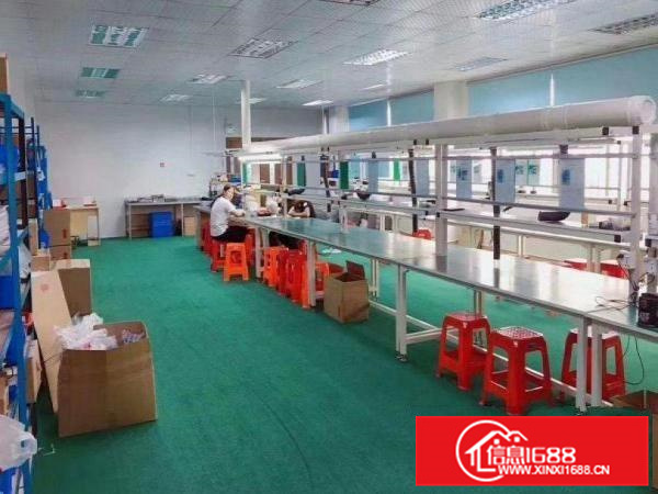 仲恺潼侨楼上新出1350平方带精装修厂房出租