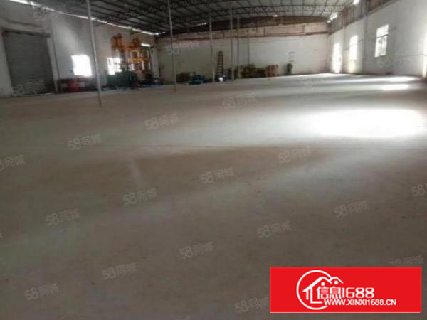 寮步镇上屯工业园内500平单一层砖墙到顶厂房出租现成办公室