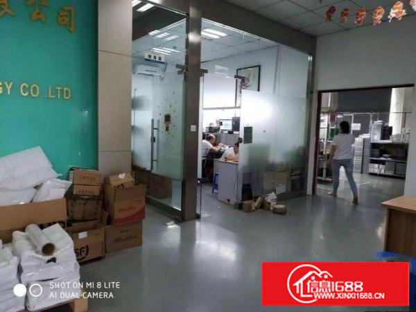 出租塘厦新镇区科苑城附近楼上1200平方精装修，豪华车间办公