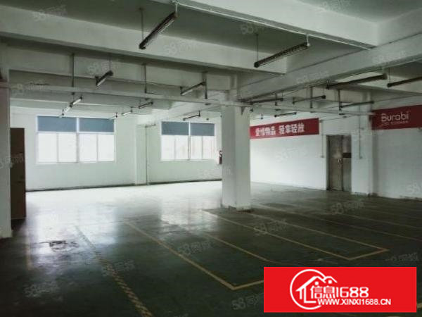 福永大洋田原房东红本楼上560平厂房招租带装修无转让费