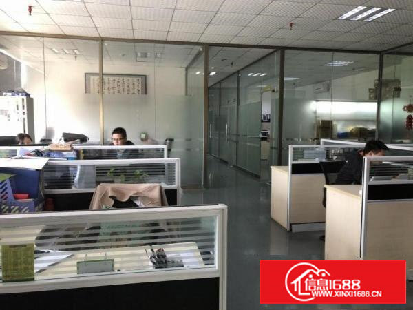 塘厦科苑城楼上1500平方带豪华装修无转让费厂房招租