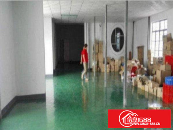 龙岗区茂兴路出租楼上1200平方有地坪漆现成装修办公室