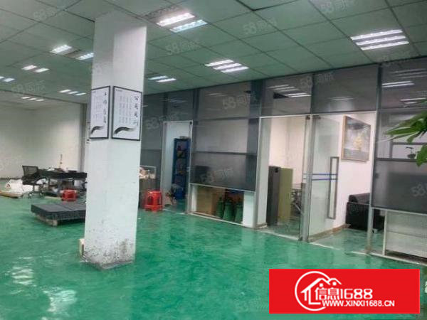 厂房出租塘厦镇沙湖新出一楼800平带现成办公室装修环氧地坪漆