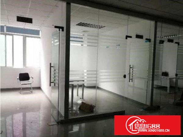 布吉一村工业区楼上800平方带豪华装修厂房出租