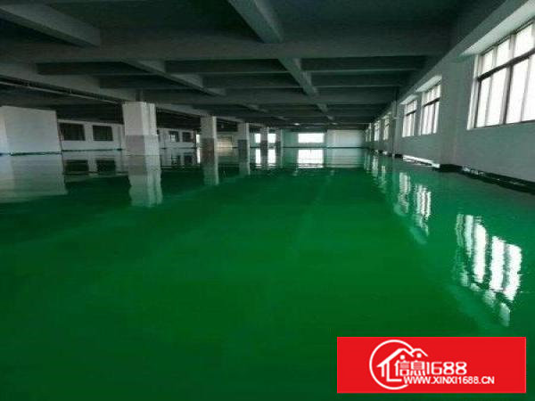 全新地坪漆精装修每层1600平方拎包入住即生产