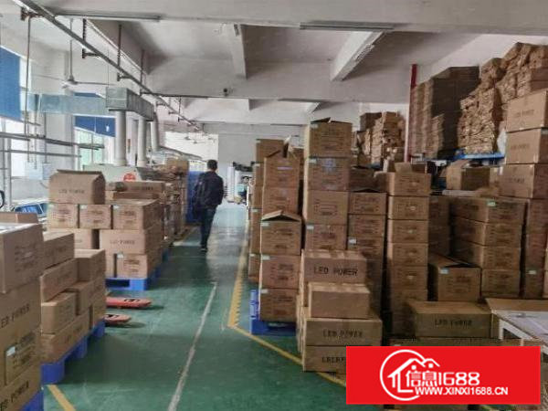 企石铁炉坑村楼上精装720平厂房空地大好招工