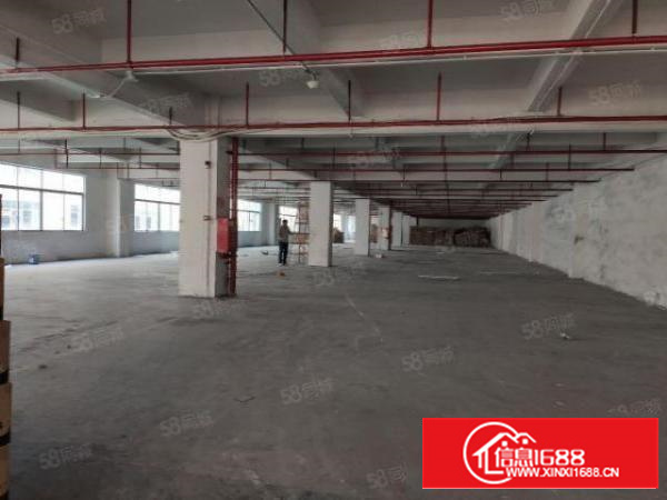 凤岗清溪路东深二线边上楼上5000平厂房出租，精装修，可分租