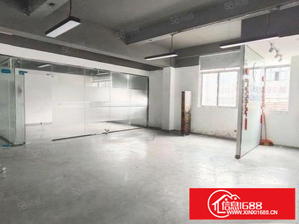 实拍沙井沙头楼上整层1200平精装修厂房出租