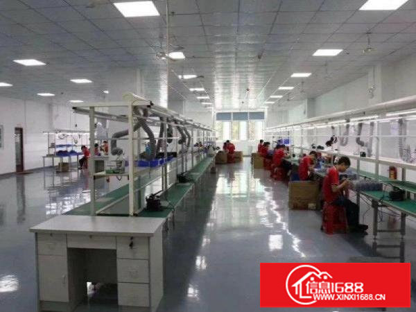 豪华装修！现成办公室！坪山坑梓秀新社区楼上新空出500平厂房