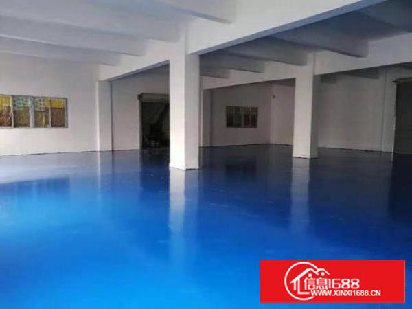 长安沙头全新地坪漆厂房楼上700平厂房可办环评