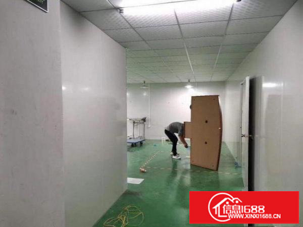 横岗四联厂房分租一楼800平方，办公室精美装修水电齐全