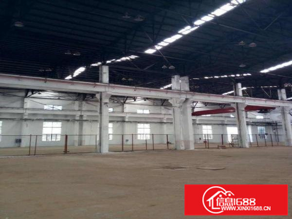 树田工业区4100平方米砖墙到顶带牛角重工业厂房