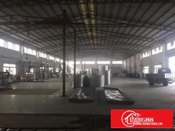 成熟工业区门口30米大路滴水八米钢结构厂房