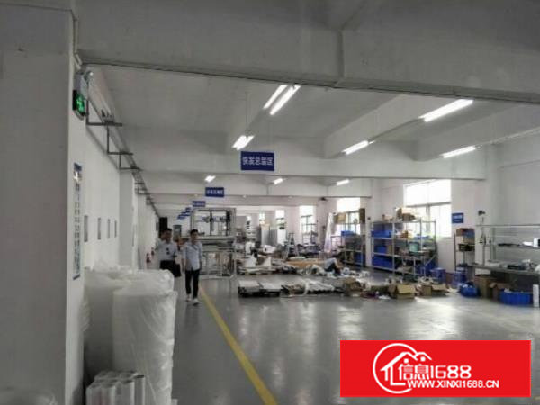 长安镇厦边出租二楼500平厂房带装修园区食宿配套齐全可分租