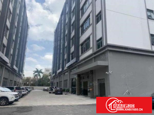 福永和平原房东整层1500平米带装修厂房出租。有红