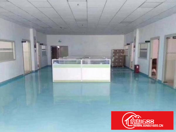 虎门龙眼社区新出楼上2180平豪华装修厂房出租，靠近主干道