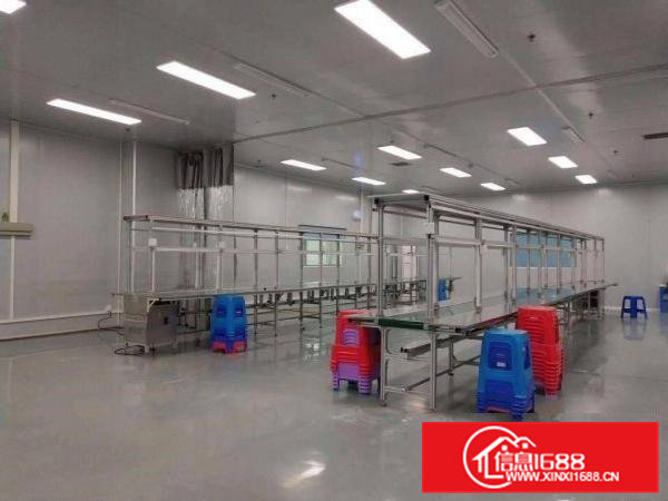 石排无尘车间标准厂房分租楼上600~1500平方有办公室装修