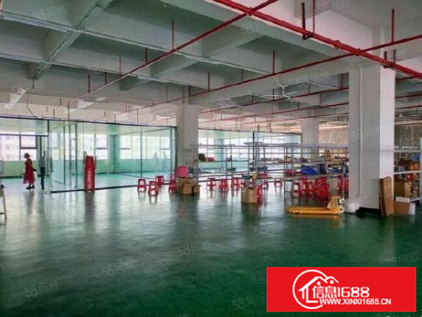 大朗高英二楼1300平方厂房水电齐全有环评9元分租