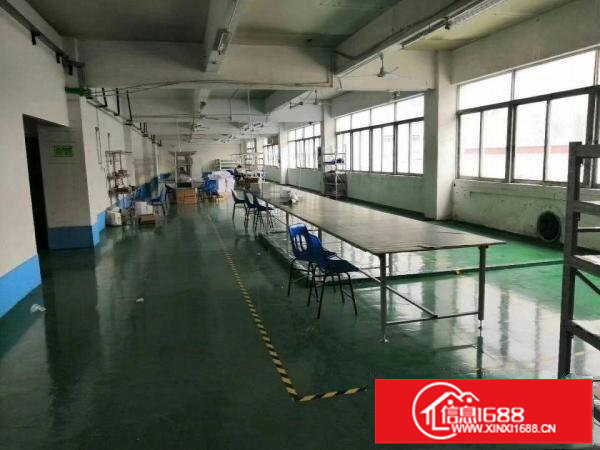 龙岗中心城附近新出楼上300平带豪华装修红本厂房