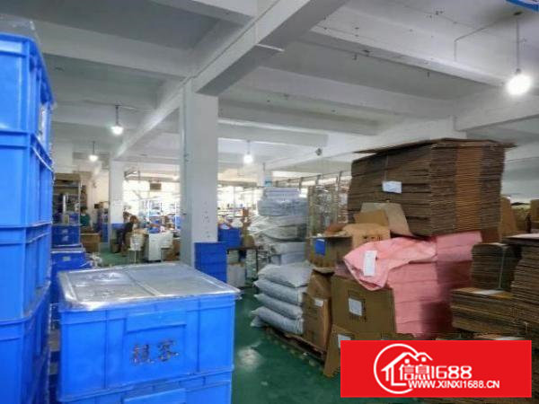 电子小加工纸箱楼上精装修厂房出租1080平水电办公齐全