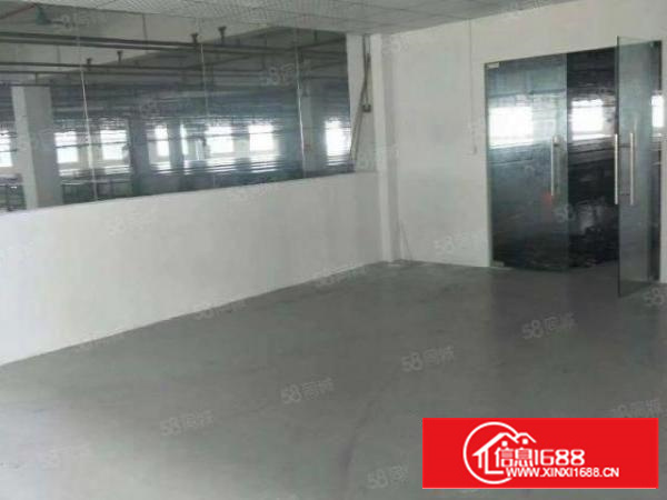 茶山镇独院单一层800平方精装办公室带行车电160，无公摊！