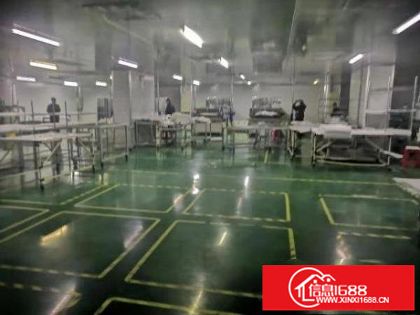 深圳坪山大工业区二楼带装修1000厂房出租