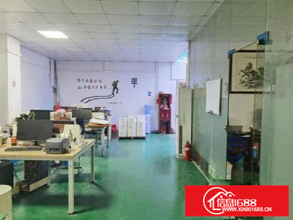 黄江长龙社区楼上精装720平厂房空地大好招工