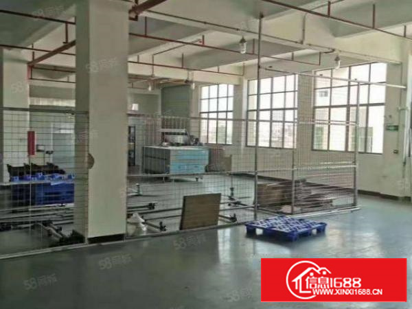 茶山工业园厂房二楼600方出租13元