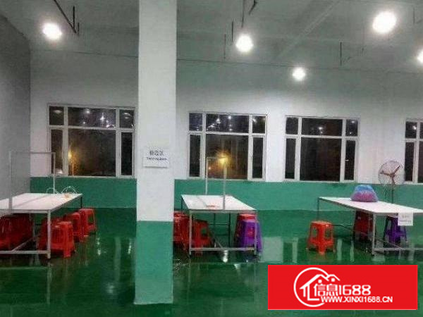 石排田寮新出标准厂房二楼800平精装修可办环评