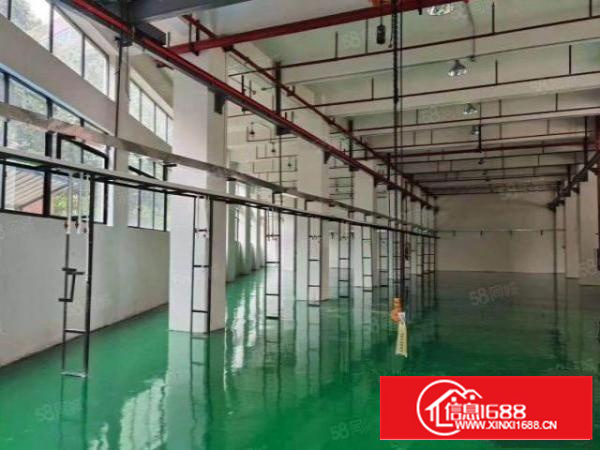 茶山镇工业园新出原房东标准一楼全新地坪漆，带航车。