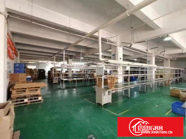 凤岗雁田靠深圳二楼2000平方带精装厂房仓库出租