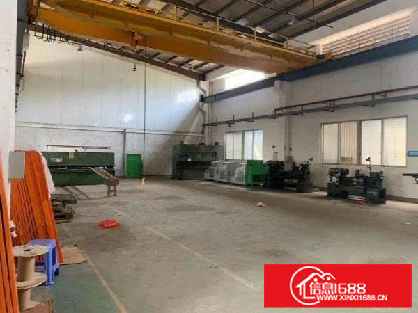 百花洞村新出滴水10米带10吨行吊1700平厂房出租！