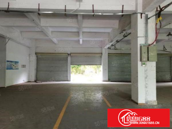 深圳观澜轻轨站主干道边一楼厂房出租，面积实际，户型方正