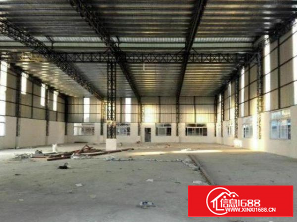 粟边原房东钢构厂房实际面积600平，滴水6米