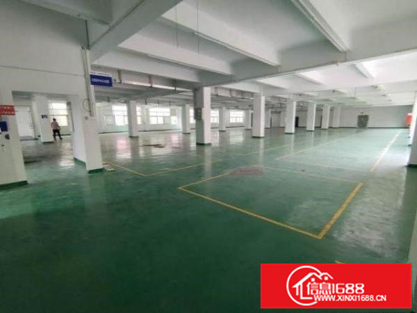 平湖富民工业区有楼上厂房出租1500平